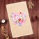 Towel "Ethel" peonies Love 40x67 cm, 100% HL, sarzha 190 g/m2
