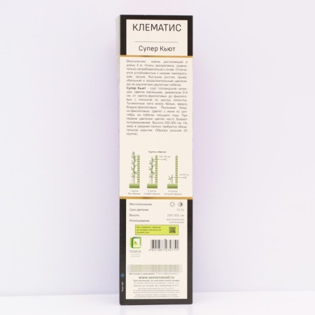 Clematis Botanical suite "Super Kyut", tube, 1 pc, spring 2025-1