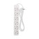Extension cord Standard 6 nests, 1.5m, 3x1.0mm², s/h, white rexant
