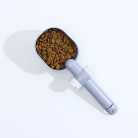 Feed scoop 23 x 7.5 cm, gray-5