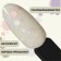 Gel nail polish, Milk Glitter, 3 phase, 8ml, LED/UV, Transparent color (11)