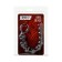 Anal chain Black & Red by Toyfa, PVC, Black, 31 cm, D = 2.3 cm