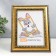 Photo frame plastic 13x18 cm gold (796)