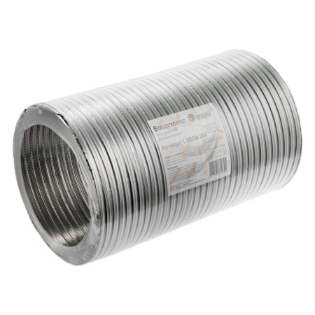 The corrugated duct "Cosmiac", d = 200 mm, sliding up to 2.5 m, aluminum 80 μm-1
