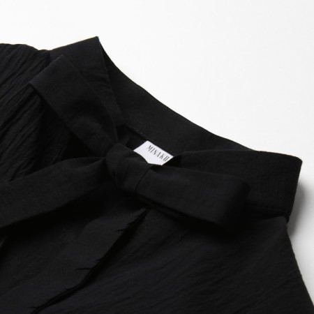 Women's blouse minku: enjoy color black, river 42-7