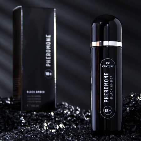 Men's toilet water with Pheromone Black Amber pheromones, 100 ml