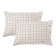 Set of pillowcases Ethel 50*70 cm - 2 pcs, "cage", color white/blue, greedy cotton, 140g/m2