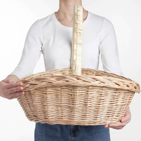 Basket "Fruit", No. 3, bottom: 37 × 26 cm, top: 40 × 50 cm, h = 14/20/44 cm, vine