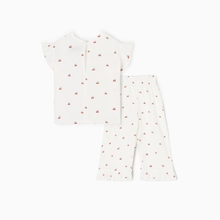 Pajama nursery (T-shirt and trousers) KAFTAN "Cherry" R.30 (98-104 cm)-5