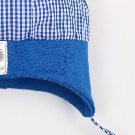 Children's hat, cornflower color, size 46-48-1