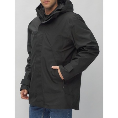 Male jacket-park, size 48, black color-29