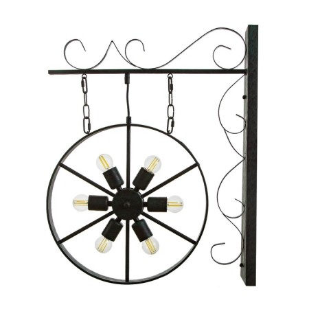 Sconces "Topper" 6he27 40W black 65x12.5x52cm-3
