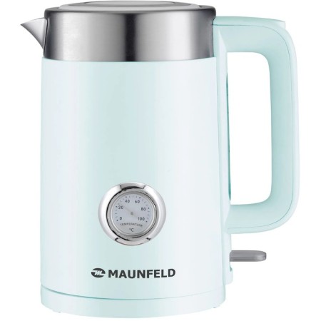 Teapot Maunfeld MFK-631BL, metal, 1.7 l, 2200 watts, white-1