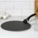 Summary pan, d = 32 cm, plastic handle, anti-stick coating, color dark marble