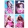 Note book A6, 80 sheets in a cage on the crest Pink Girls, cover Cover Cardboard, Mix