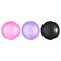 Polymer ball 18 "Neon", set 7 pcs., Mix color