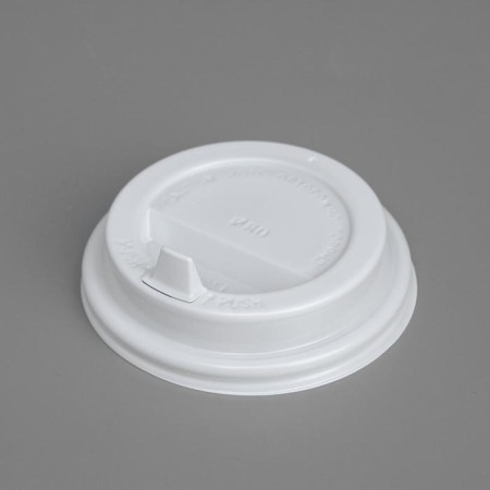 Disposable cover for a glass "white" valve, diameter 80 mm