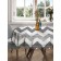 The tablecloth on the table "Business zigzag", round, Saten, d = 150 cm