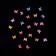Sequins for decor "butterflies", multi -colored