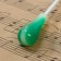 Music Life conductor wand, 38.5 x 2 cm, green handle