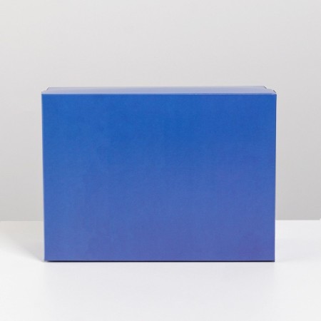 Gift folding box, packaging, “blue”, 21 x 15 x 7 cm-1