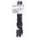 Watch strap, 20 mm, silicone, L-22 cm, black