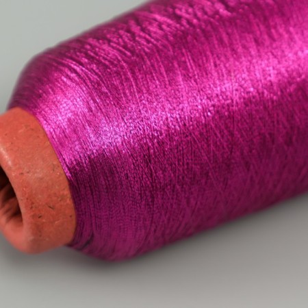 Lurex thread for creativity 3500 m, raspberry-2