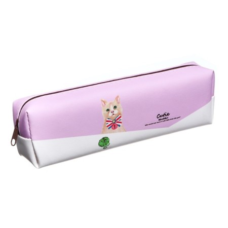 School "Beast", on a zipper, lilac