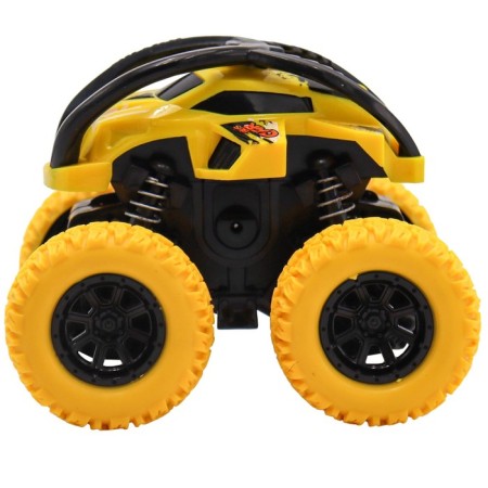Friction Funky Toys Clovy "Crowdsh", 4x4, springs, yellow color-3