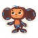 Wooden lacing toy "Cheburashka" 16 cm