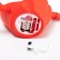 Night -bend two hearts LED red 5x10.5x5 cm Risalux