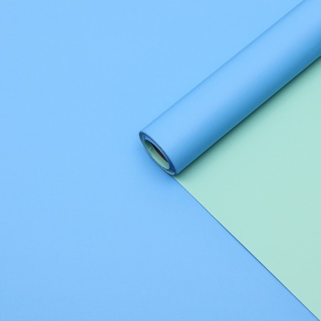 Matte film, light turquoise, blue, 0.58 x 10 m-1