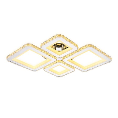LED ceiling LED with Ambrella Light, Ice, FA1726, 4XLED, 108 W, 8175LUM, 3000-6400K, Chromium Color Chrome