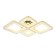 LED ceiling LED with Ambrella Light, Ice, FA1726, 4XLED, 108 W, 8175LUM, 3000-6400K, Chromium Color Chrome