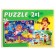 Maxi-Puzzles 2 in 1 "Pirates and Cosmos No. 1", 15 and 24 elements