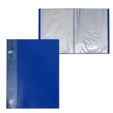 Folder with 30 A4, 600 μm inserts, Calligrata, 15 mm, blue