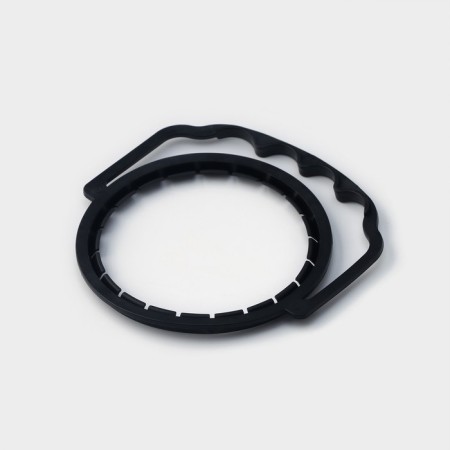 Handle for glass pads, d = 100 mm, black color