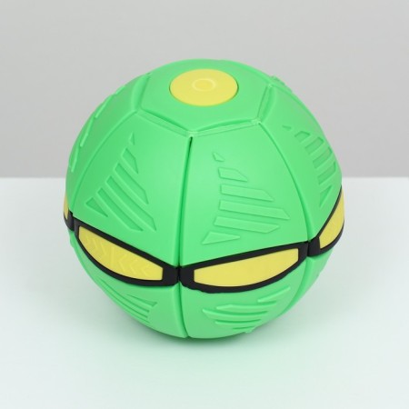 Ball - Frisby for dogs "UFO" green, 16 cm-1