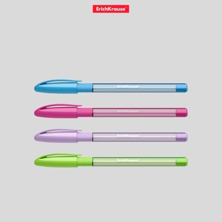 Ballic handle Erichkrause U-109 Spring Stick & Grip 1.0, Ultra Glide, Blue Blue Blue-4
