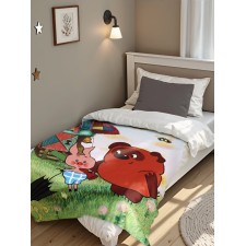Powge Winnie Puh: outsiders in, 100x150 cm, fleece 160g/m2, 100% p/e