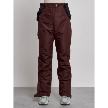 Semi-combinezone female winter, size 42, dark brown color-4