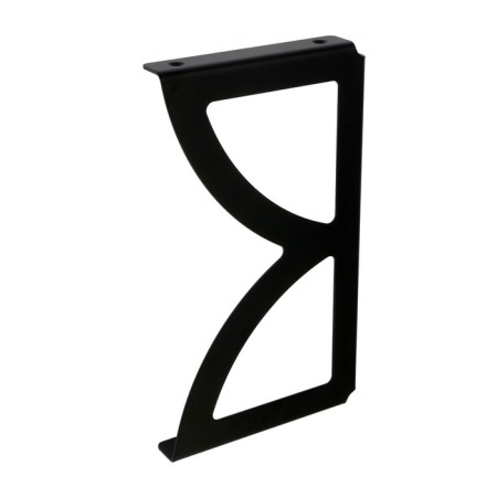 Delta bracket, double, fashion 2, 145x255, 2 pcs, black color-1