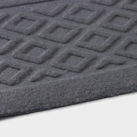 Walcome moisture -free rug without a trim “Welcome. Rombs ", 38 × 58 cm, color mix-2