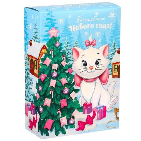 Gift box "New Year" 16x23x7.5 cm, cats aristocrats-3