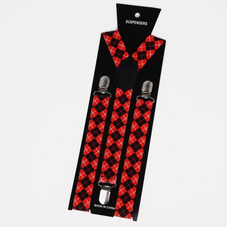 Adults adults, width 2.5 cm, red/black color