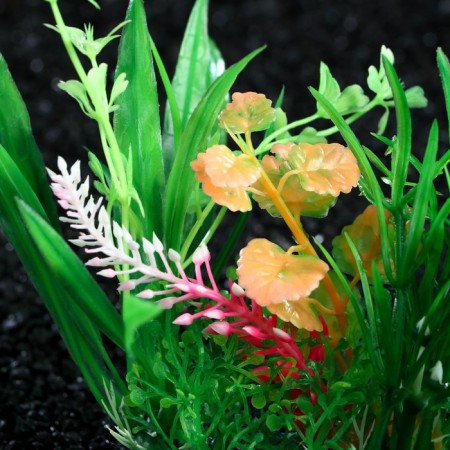 Artificial aquarium plant, 12 cm-3