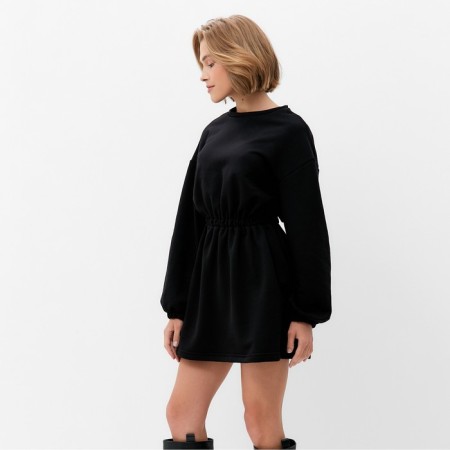 Women's dress Minaku: Casual Collection Black Color, Rr. 48-2
