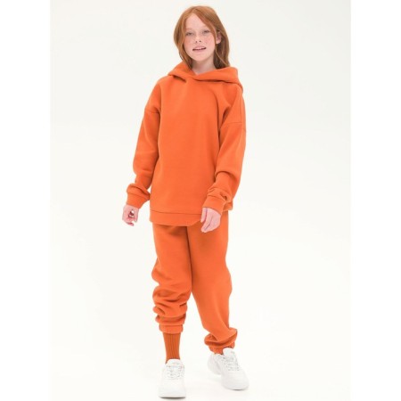 Pants for children, height 140 cm, orange color-4