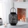 Metal candlestick, PVC "flashlight. Black lady" black 30x22x22 cm