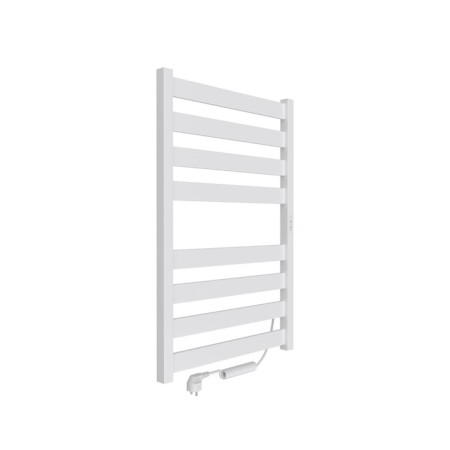 Electric towel Indigo Oktava Slim 5, 800x500 mm, hidden installation, white-1